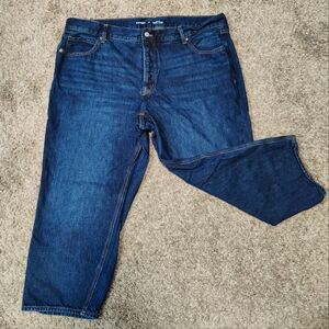 High Rise Slouchy Straight Secret-Slim Pocket Jeans